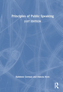 Front cover_Principles of Public Speaking