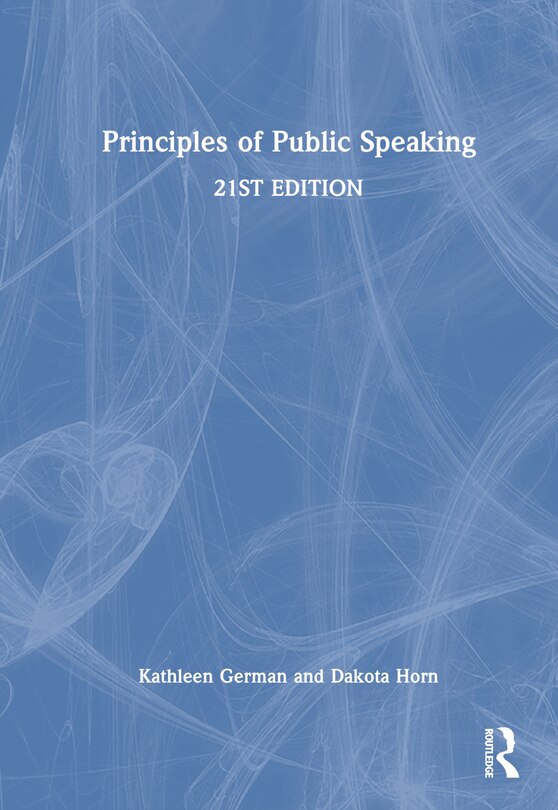 Principles of Public Speaking