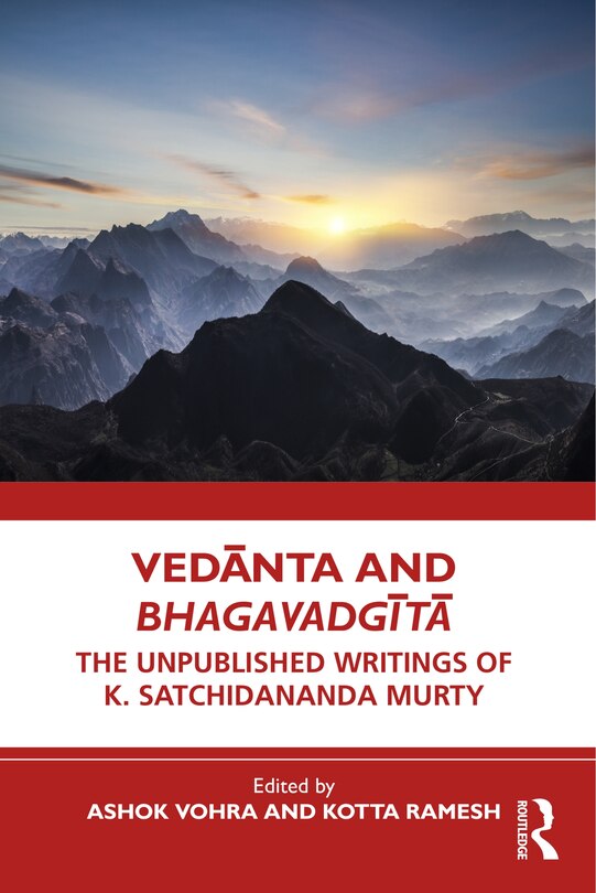 Front cover_VedAnta and BhagavadgA tA