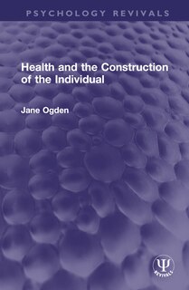 Front cover_Health and the Construction of the Individual