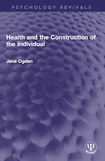 Front cover_Health and the Construction of the Individual