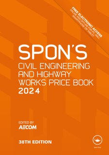 Front cover_Spon's Civil Engineering and Highway Works Price Book 2024