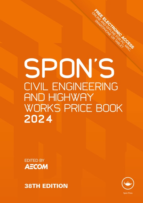 Front cover_Spon's Civil Engineering and Highway Works Price Book 2024