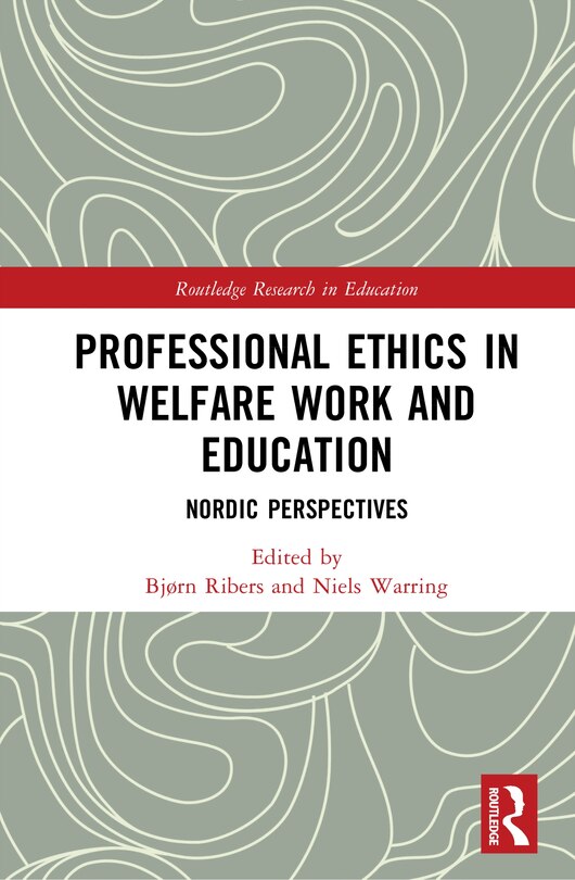 Couverture_Professional Ethics in Welfare Work and Education