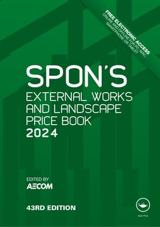 Front cover_Spon's External Works and Landscape Price Book 2024