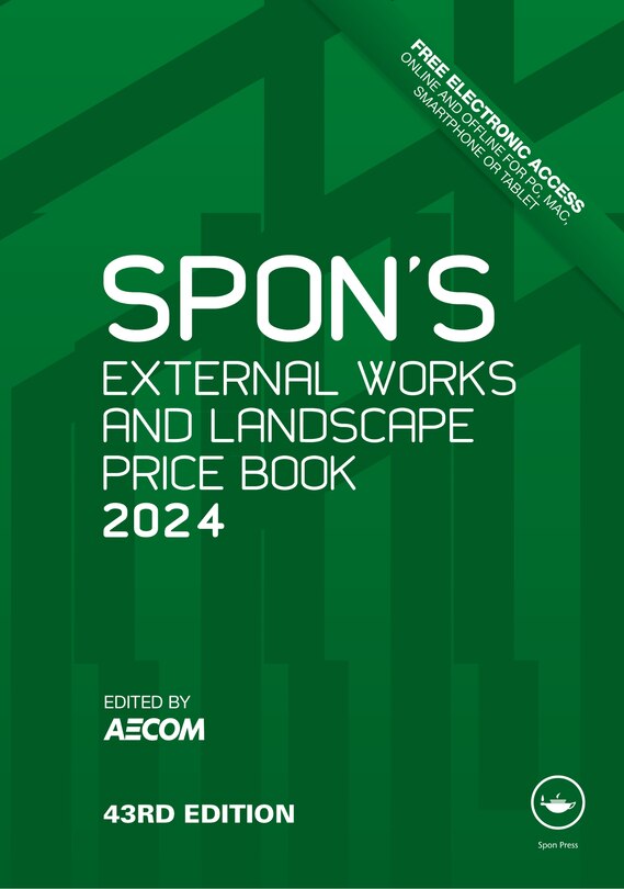 Front cover_Spon's External Works and Landscape Price Book 2024