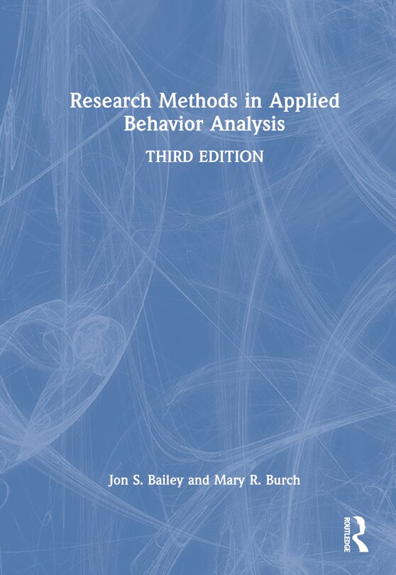 Front cover_Research Methods in Applied Behavior Analysis