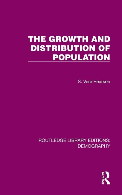 Front cover_The Growth and Distribution of Population