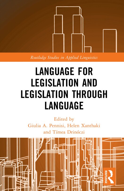 Couverture_Language for Legislation and Legislation through Language