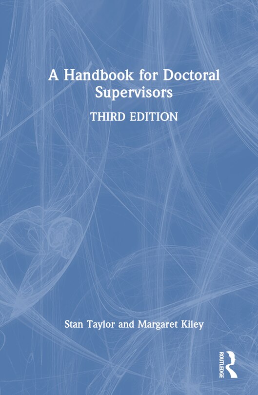 Front cover_A Handbook for Doctoral Supervisors