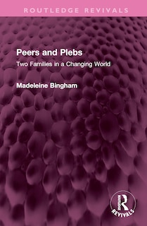 Front cover_Peers and Plebs