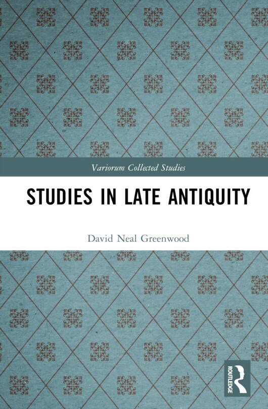 Front cover_Studies in Late Antiquity