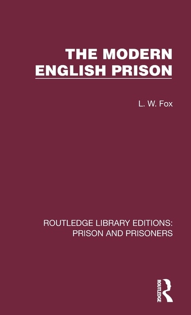 Front cover_The Modern English Prison