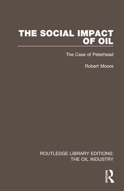Front cover_The Social Impact of Oil