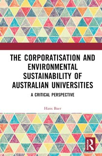 Couverture_Corporatization and Environmental Sustainability of Australian Universities
