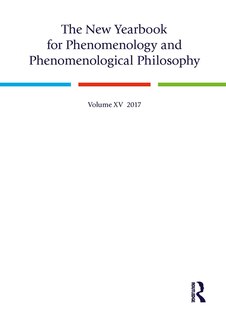 Front cover_The New Yearbook for Phenomenology and Phenomenological Philosophy