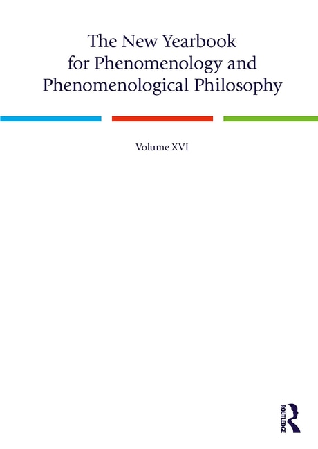Front cover_New Yearbook for Phenomenology and Phenomenological Philosophy
