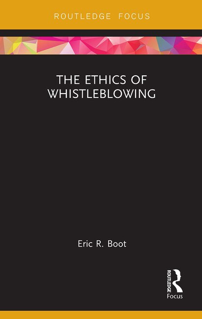 Front cover_The Ethics of Whistleblowing