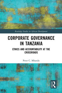 Front cover_Corporate Governance in Tanzania