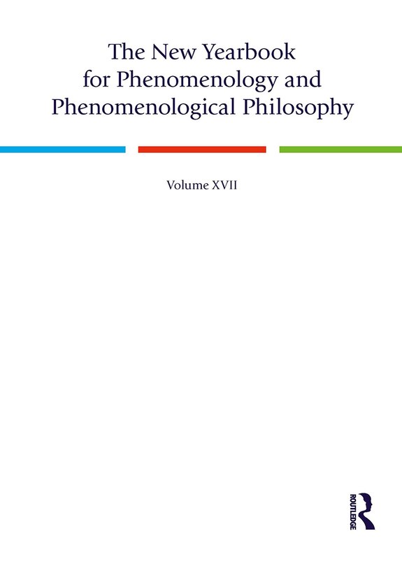 Front cover_The New Yearbook for Phenomenology and Phenomenological Philosophy