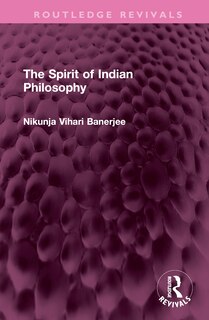 Couverture_The Spirit of Indian Philosophy