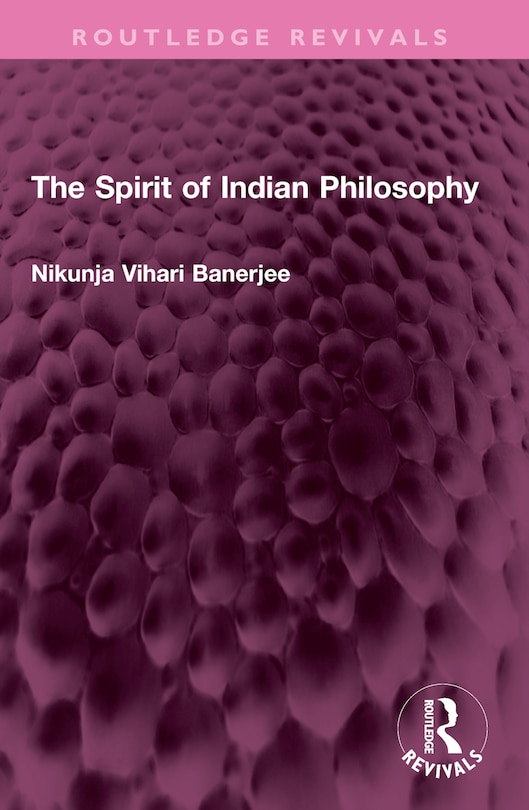 Couverture_The Spirit of Indian Philosophy