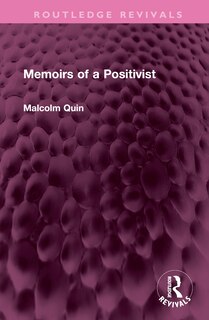 Front cover_Memoirs of a Positivist