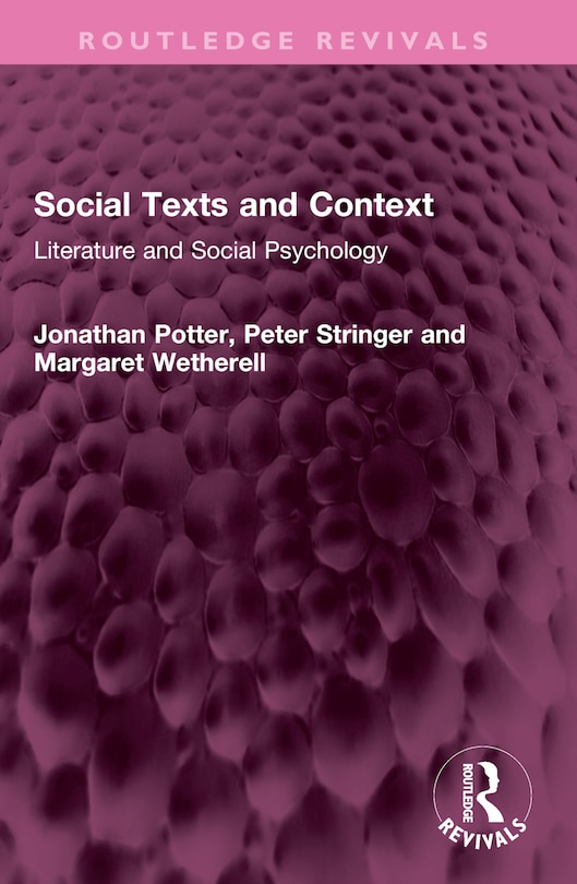 Couverture_Social Texts and Context