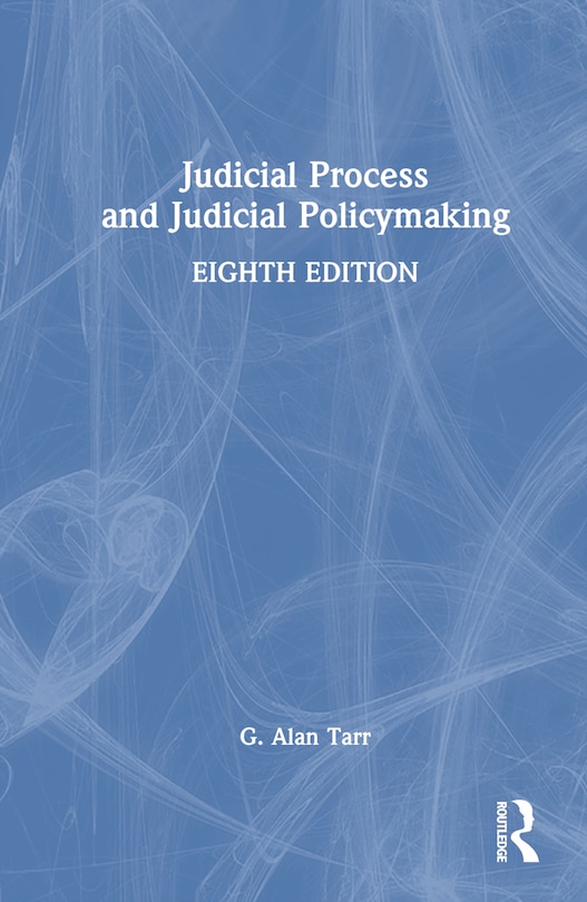 Front cover_Judicial Process and Judicial Policymaking