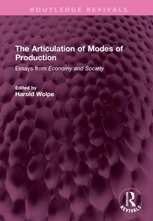 Front cover_The Articulation of Modes of Production
