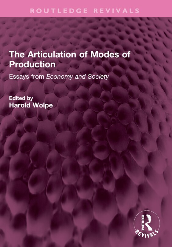 Couverture_The Articulation of Modes of Production