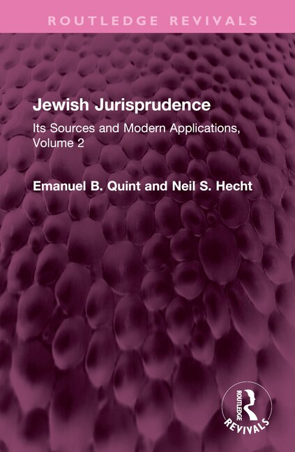 Front cover_Jewish Jurisprudence