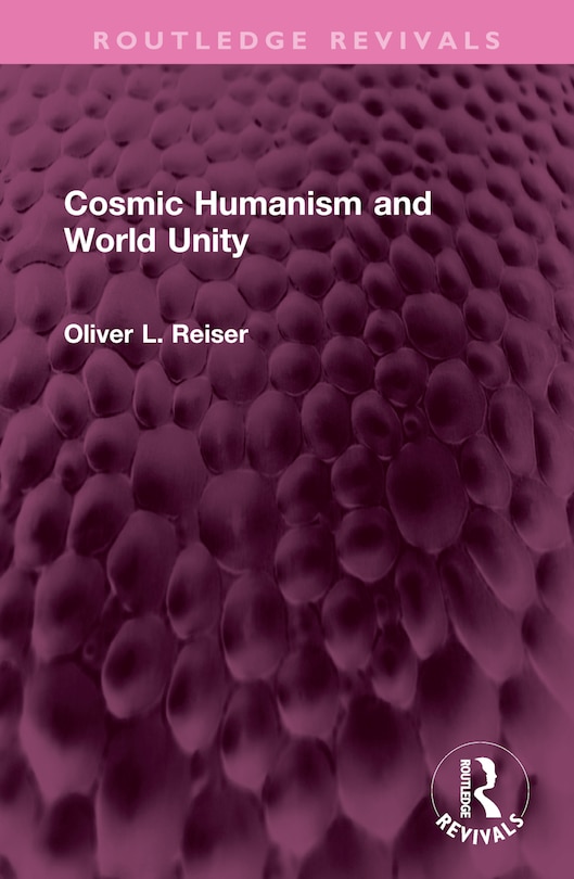 Front cover_Cosmic Humanism and World Unity