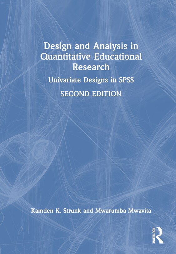 Front cover_Design and Analysis in Quantitative Educational Research