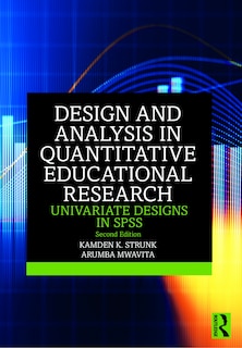 Front cover_Design and Analysis in Quantitative Educational Research