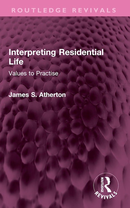 Front cover_Interpreting Residential Life