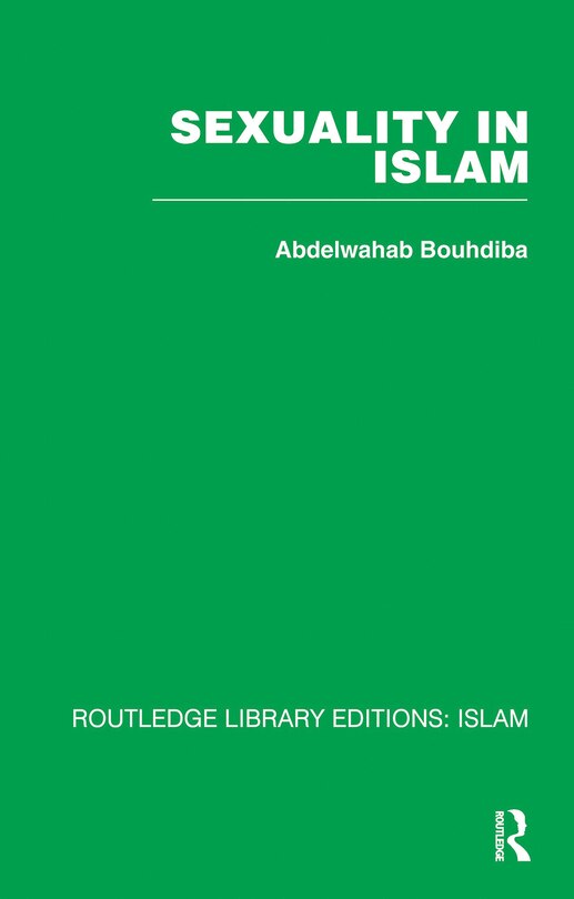 Front cover_Sexuality in Islam