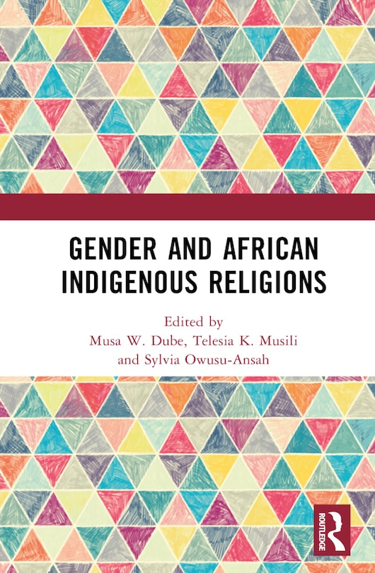 Couverture_Gender and African Indigenous Religions