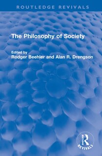 Front cover_The Philosophy of Society
