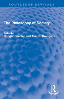 Front cover_Philosophy of Society
