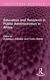 Couverture_Education and Research in Public Administration in Africa