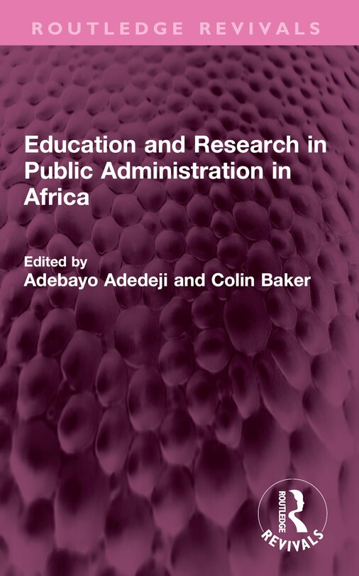 Couverture_Education and Research in Public Administration in Africa
