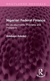 Couverture_Nigerian Federal Finance