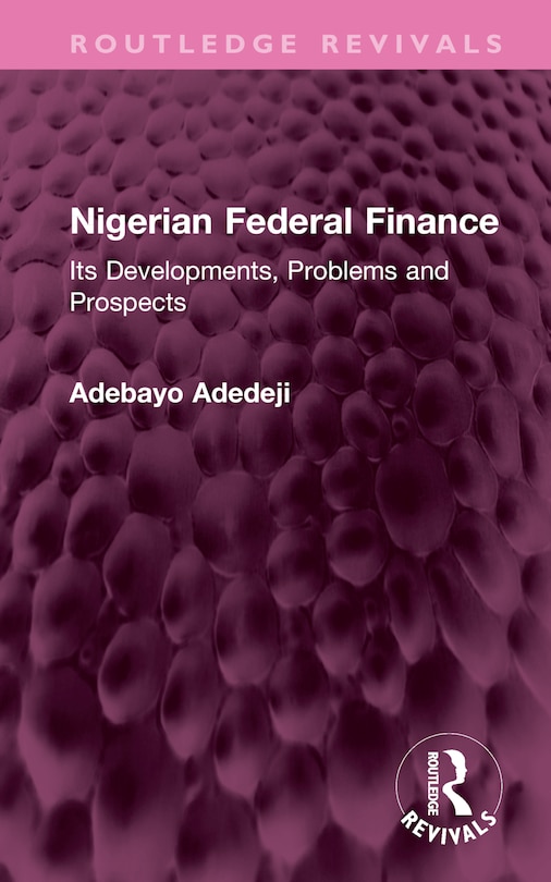 Couverture_Nigerian Federal Finance