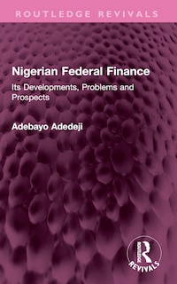Couverture_Nigerian Federal Finance