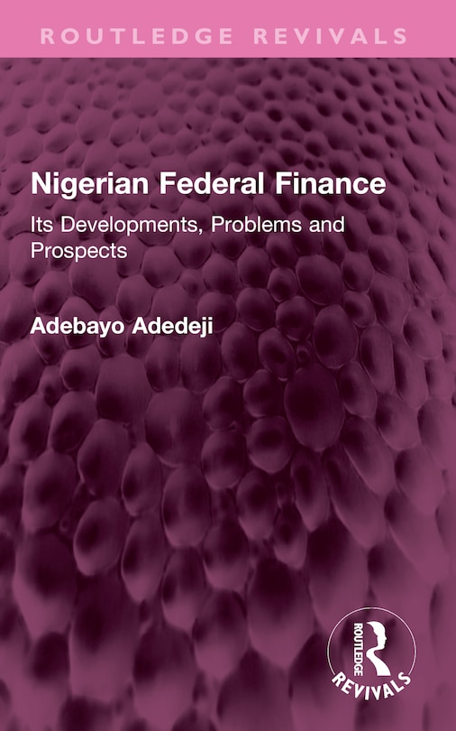 Couverture_Nigerian Federal Finance