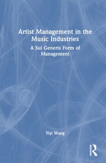 Front cover_Artist Management in the Music Industries