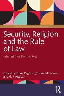 Front cover_Security, Religion, and the Rule of Law