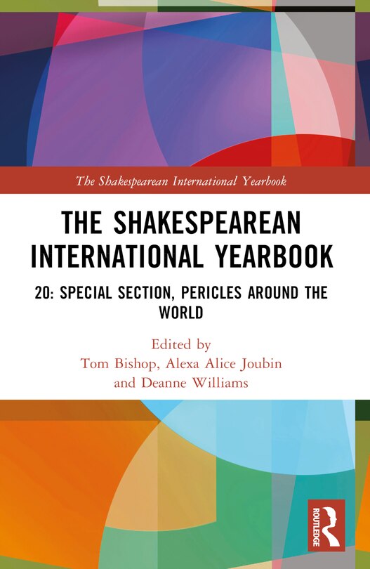 Front cover_The Shakespearean International Yearbook