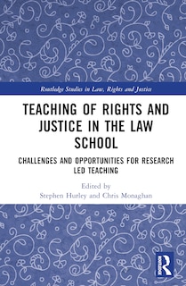 Front cover_Teaching of Rights and Justice in the Law School